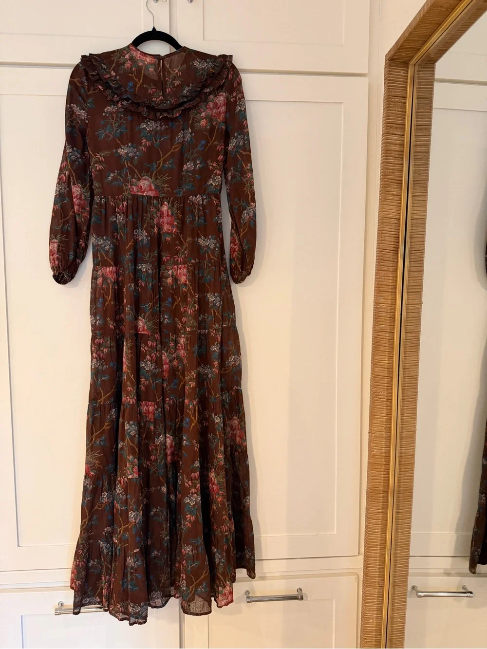 Dôen Aster Dress Bordeaux Winter Floral XS - Picture 13 of 17